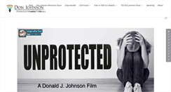 Desktop Screenshot of donjohnsonministries.org